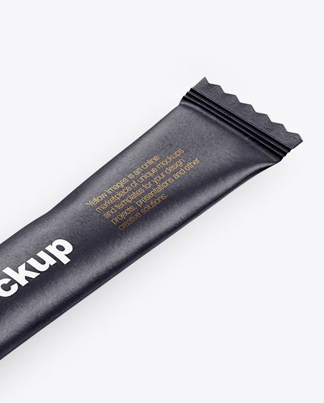 Kraft Stick Sachet Mockup