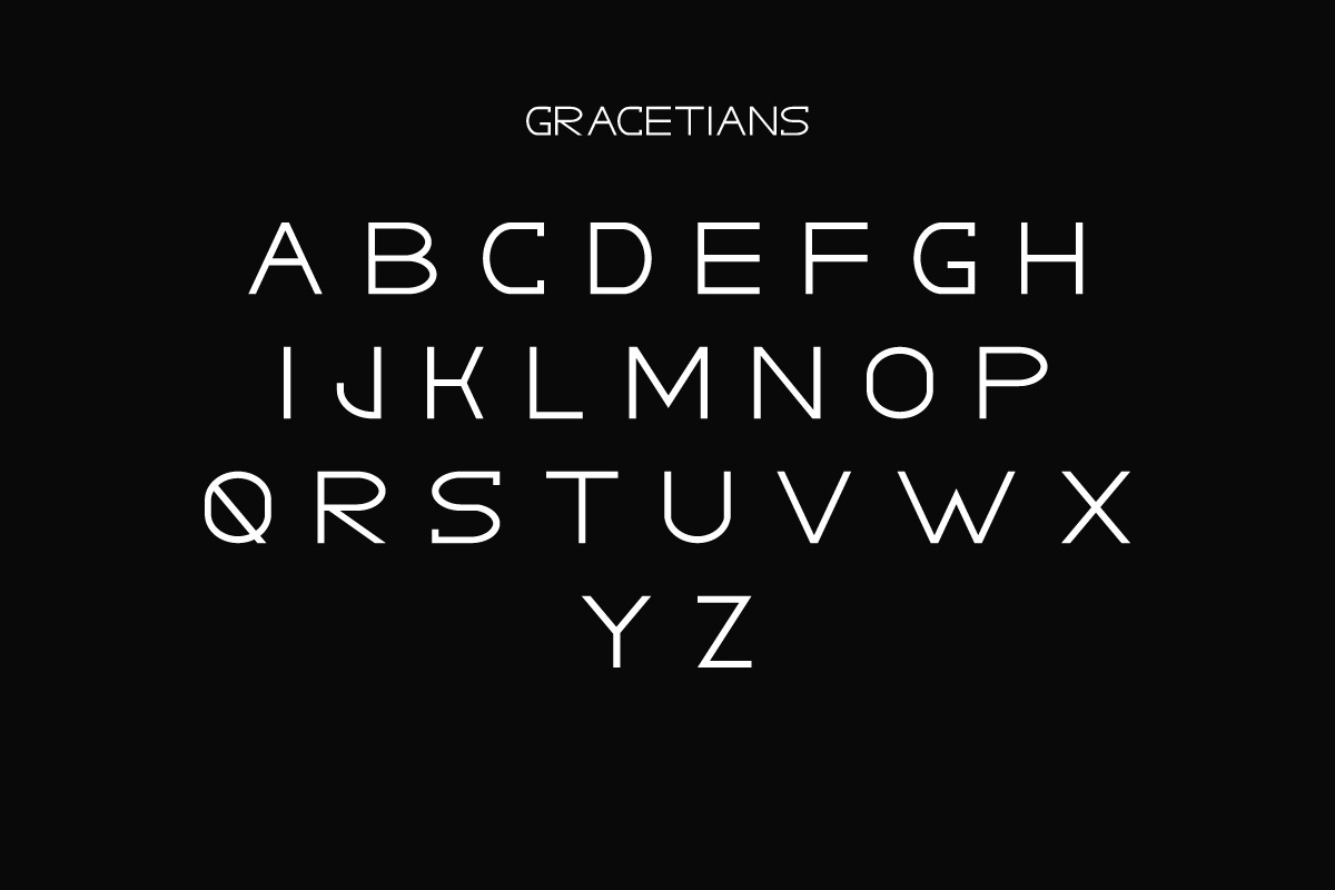 GRACETIANS Stylish Font