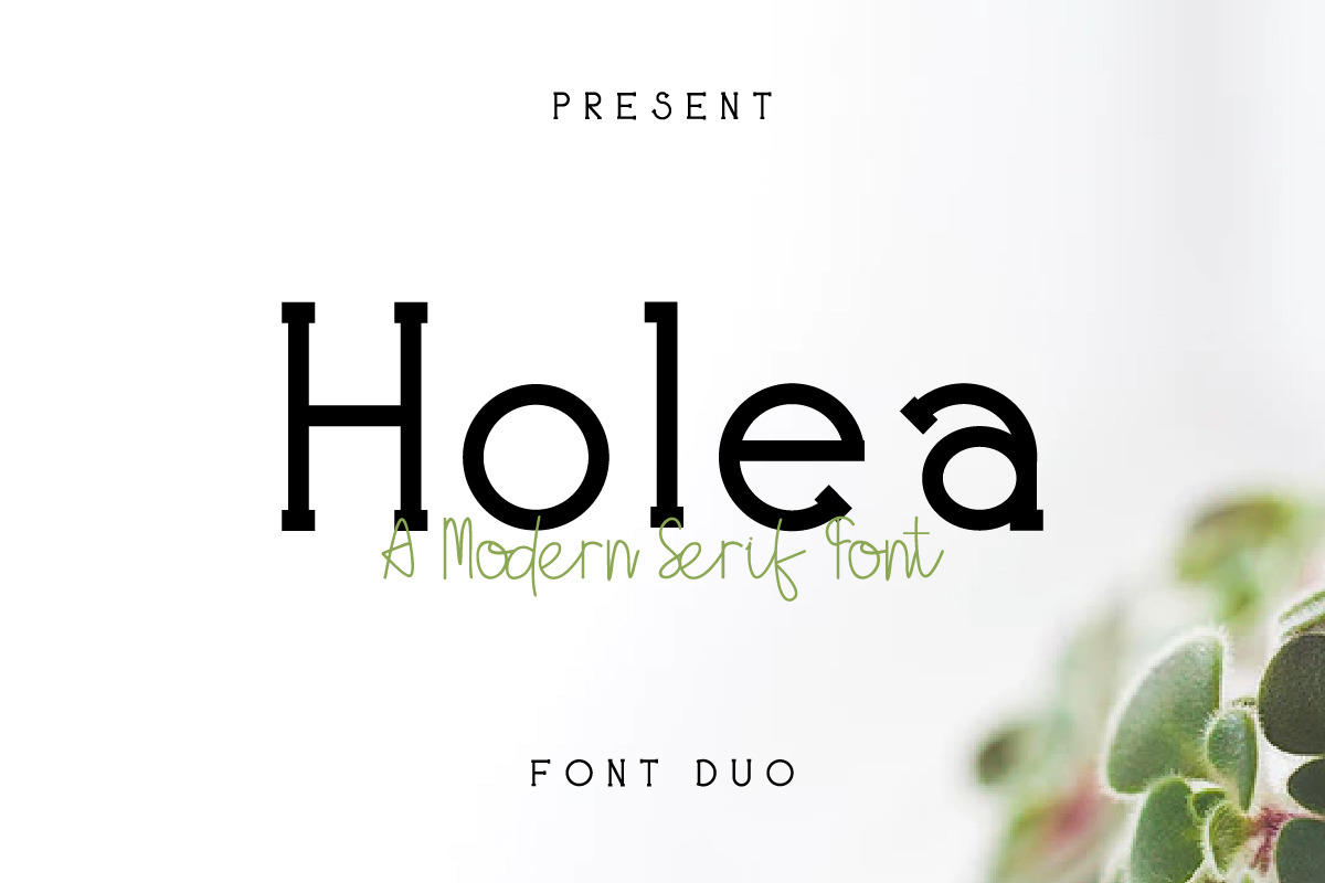 Holea Fonts Duo Holea Fonts Duo