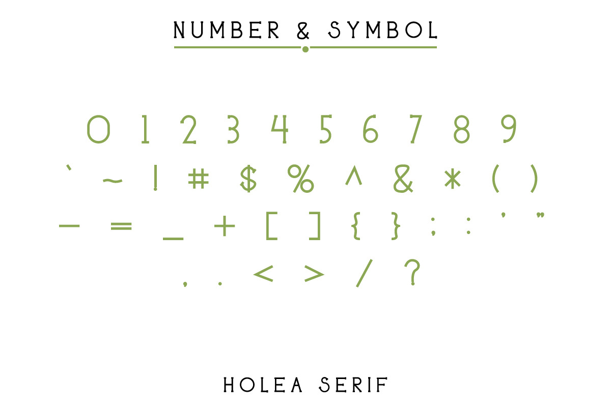 Holea Fonts Duo Holea Fonts Duo