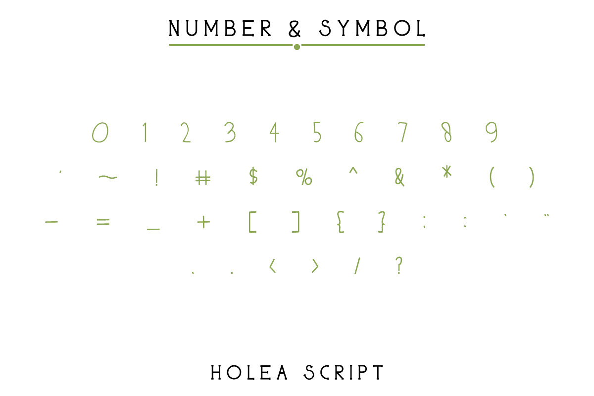 Holea Fonts Duo Holea Fonts Duo