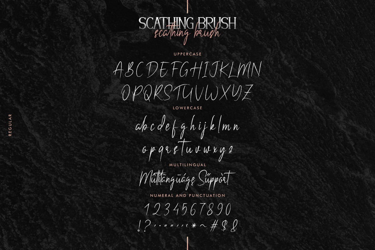 Scathing Trio Font