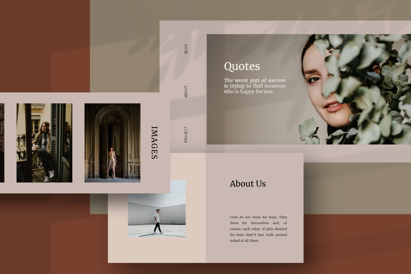 Rose Powerpoint Template Rose Powerpoint Template