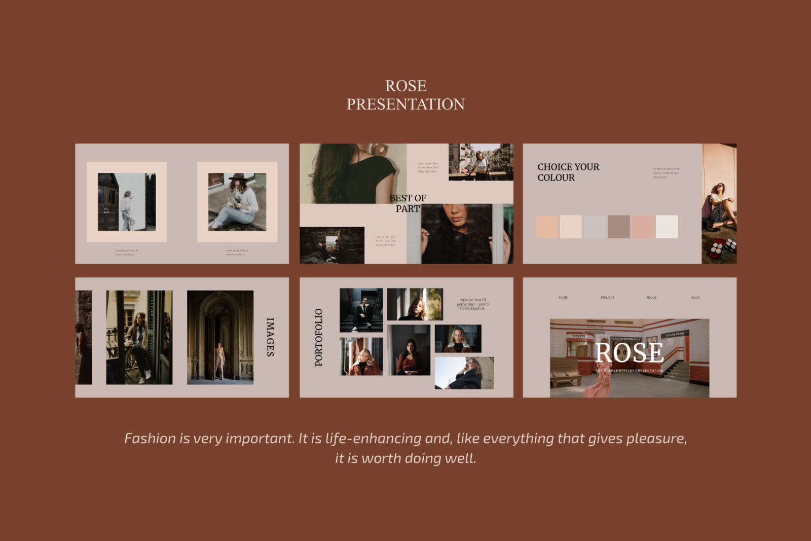 Rose Google Slides Rose Google Slides