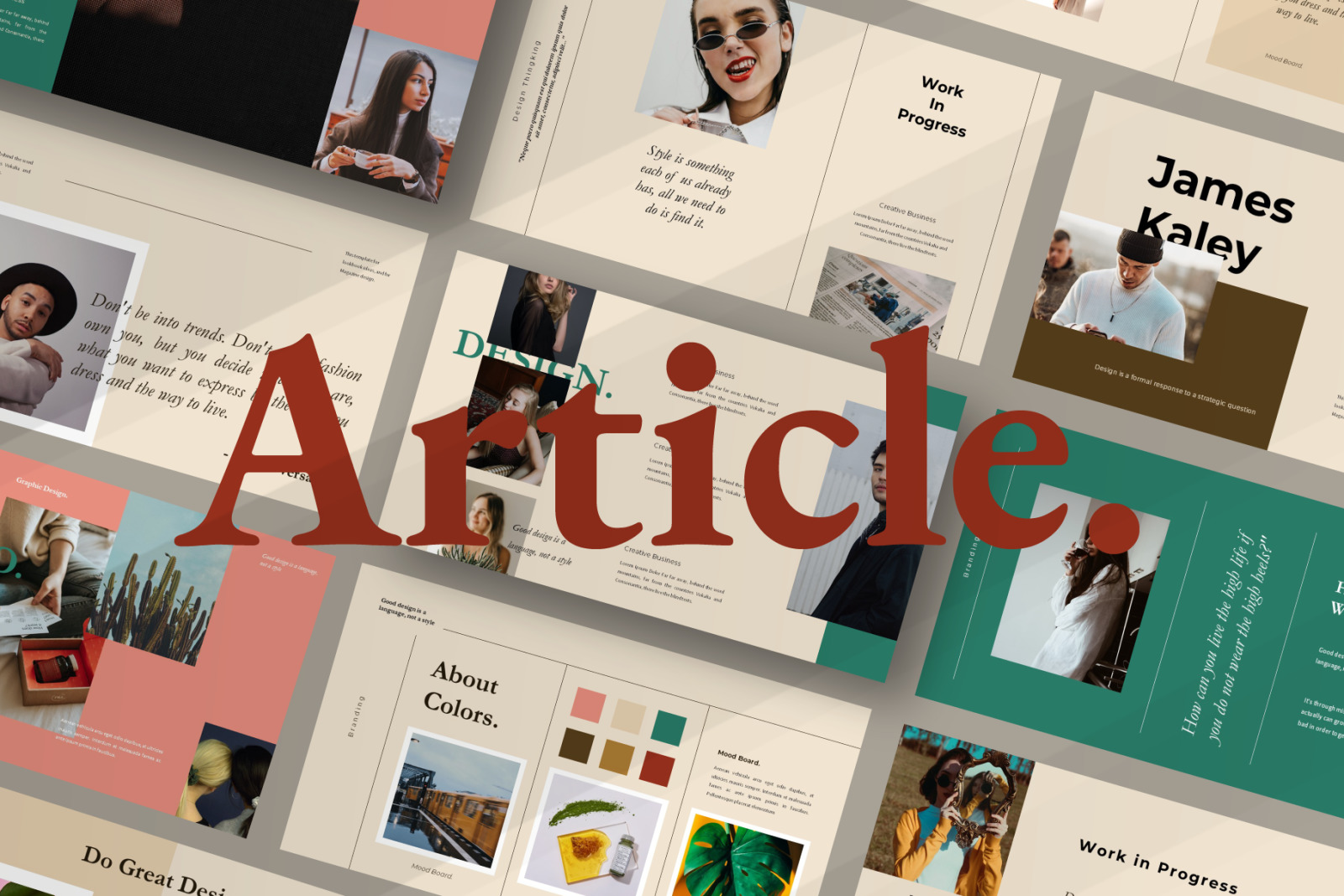 Article Keynote Template Article Keynote Template