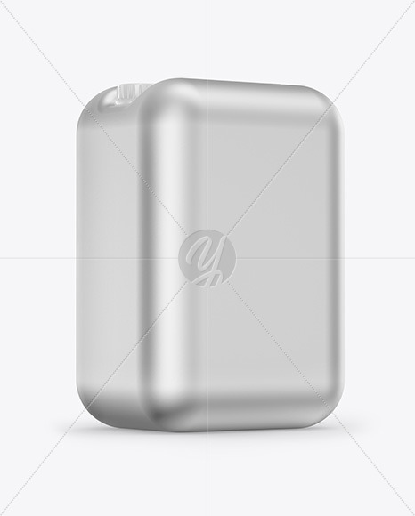 Metallic Jerrycan Mockup