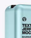 Metallic Jerrycan Mockup