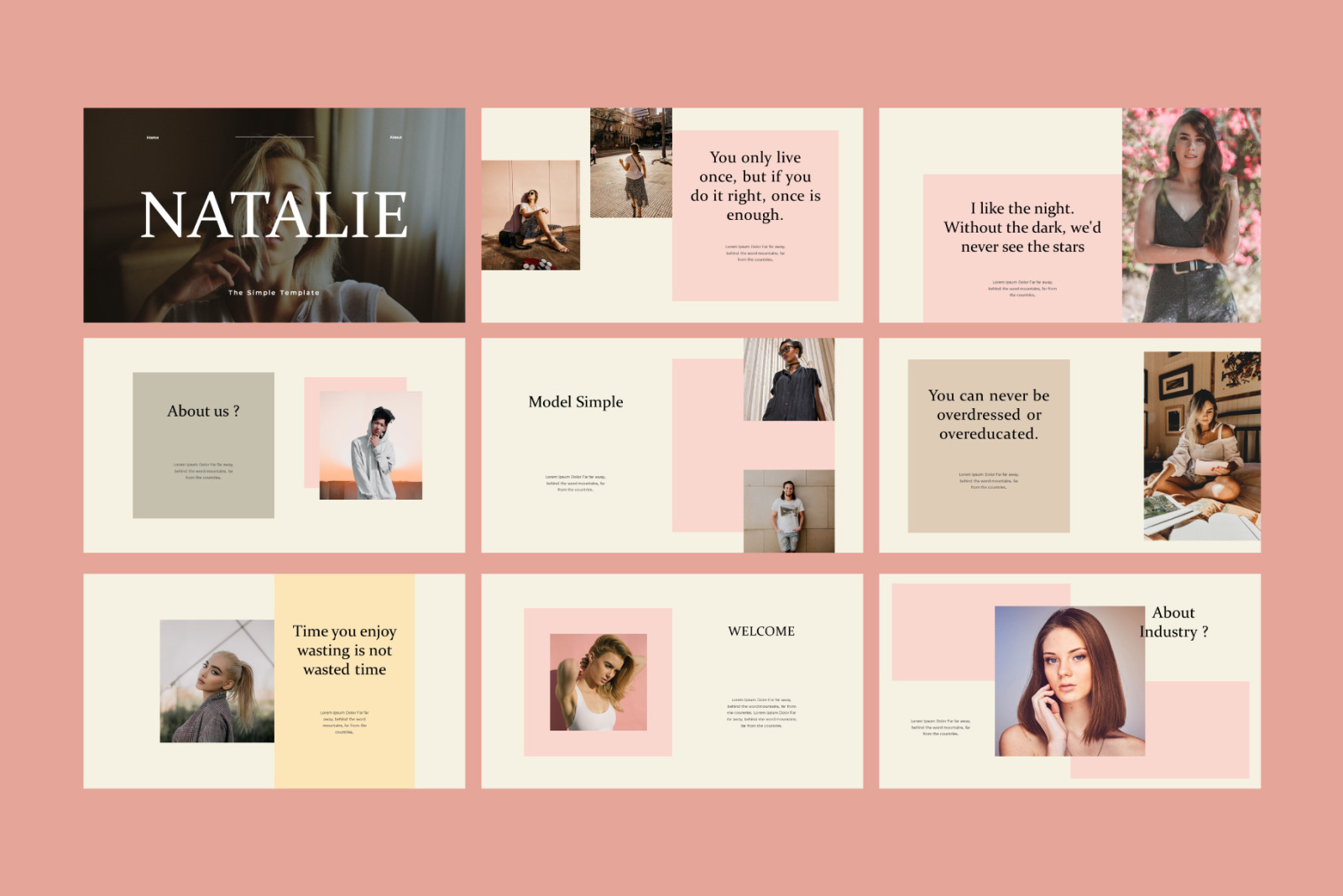 Natalie Powerpoint Template Natalie Powerpoint Template