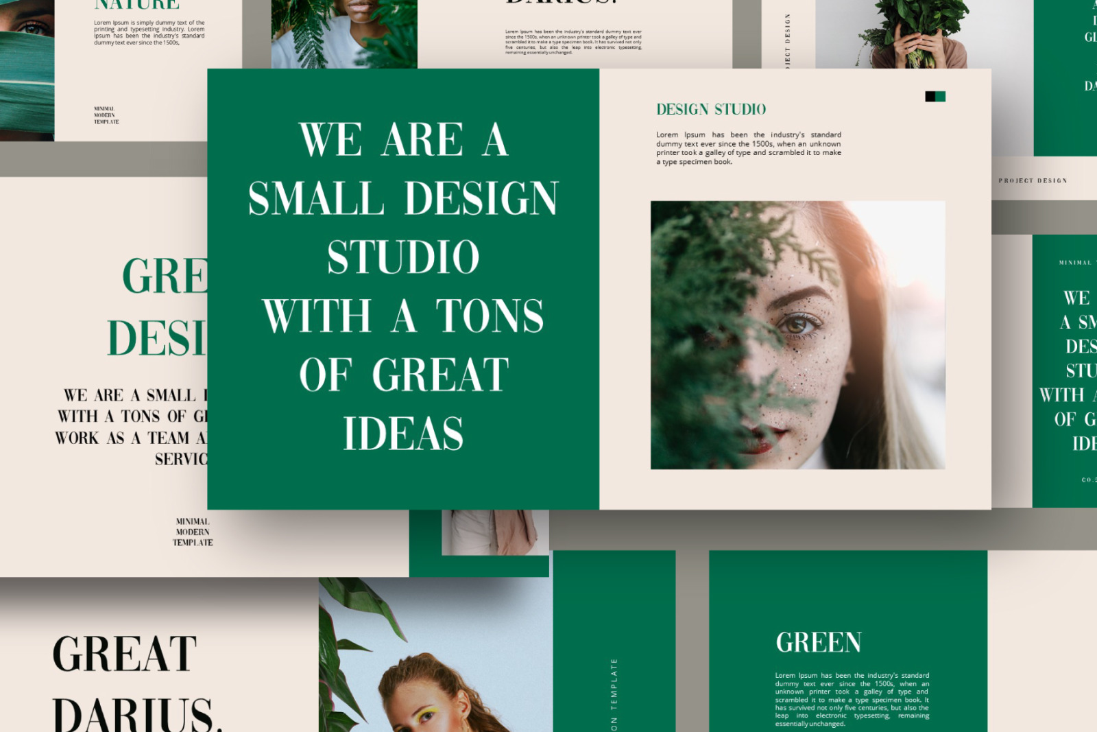 Darius Powerpoint Template Darius Powerpoint Template