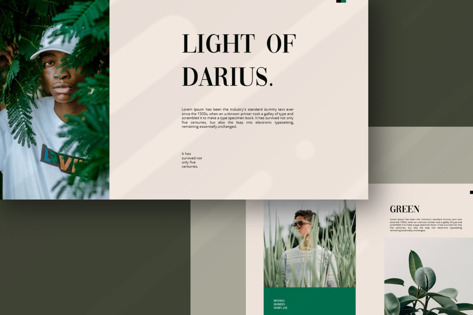 Darius Powerpoint Template