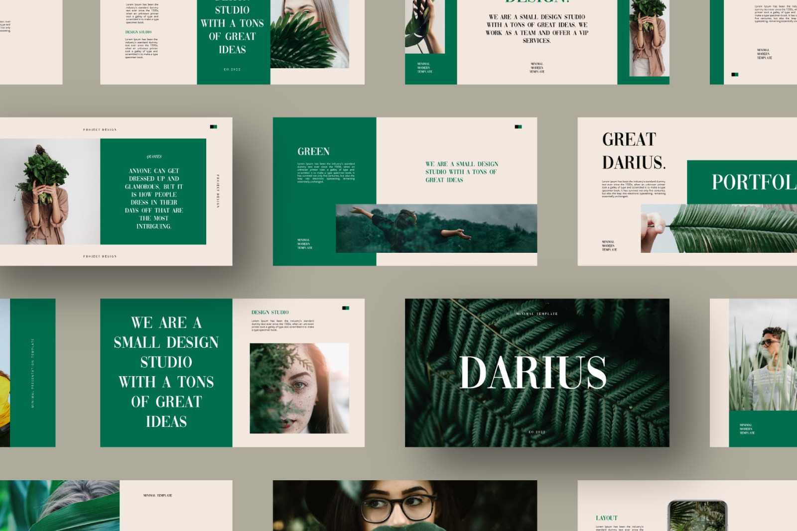 Darius Powerpoint Template