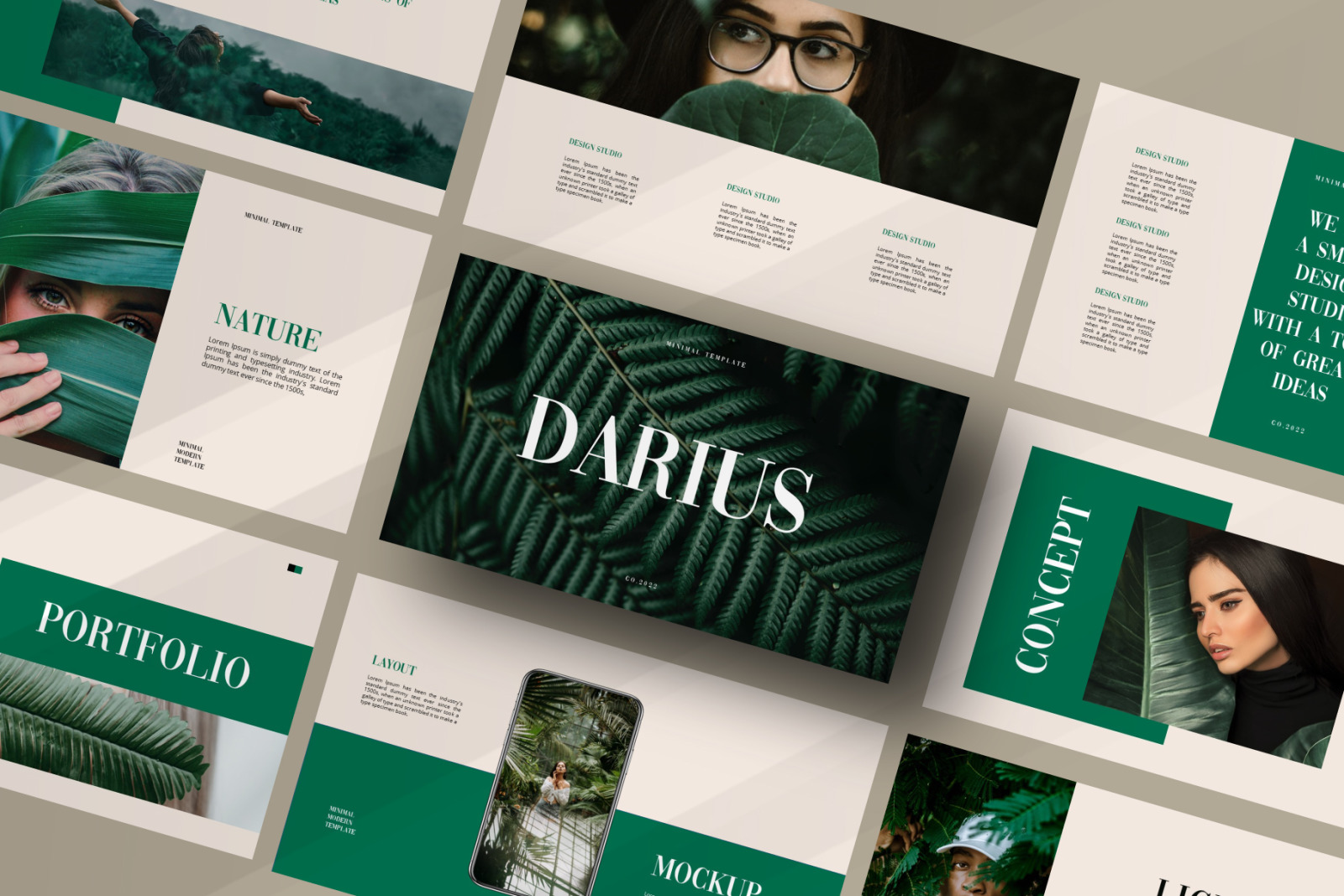 Darius Keynote Template