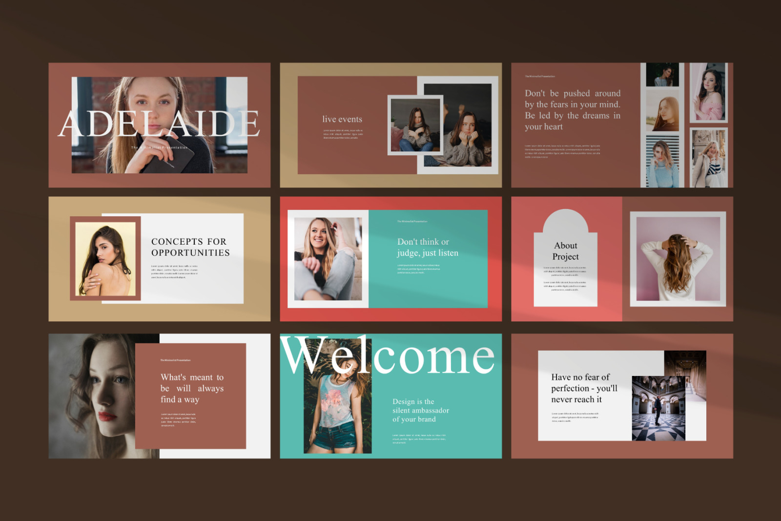 Adelaide Powerpoint Template Adelaide Powerpoint Template