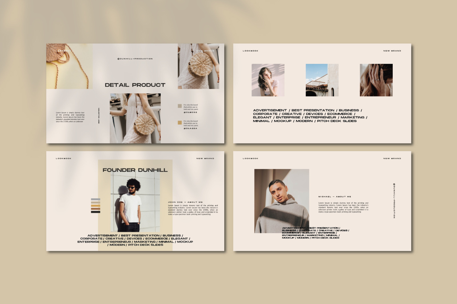 Dunhill Powerpoint Template