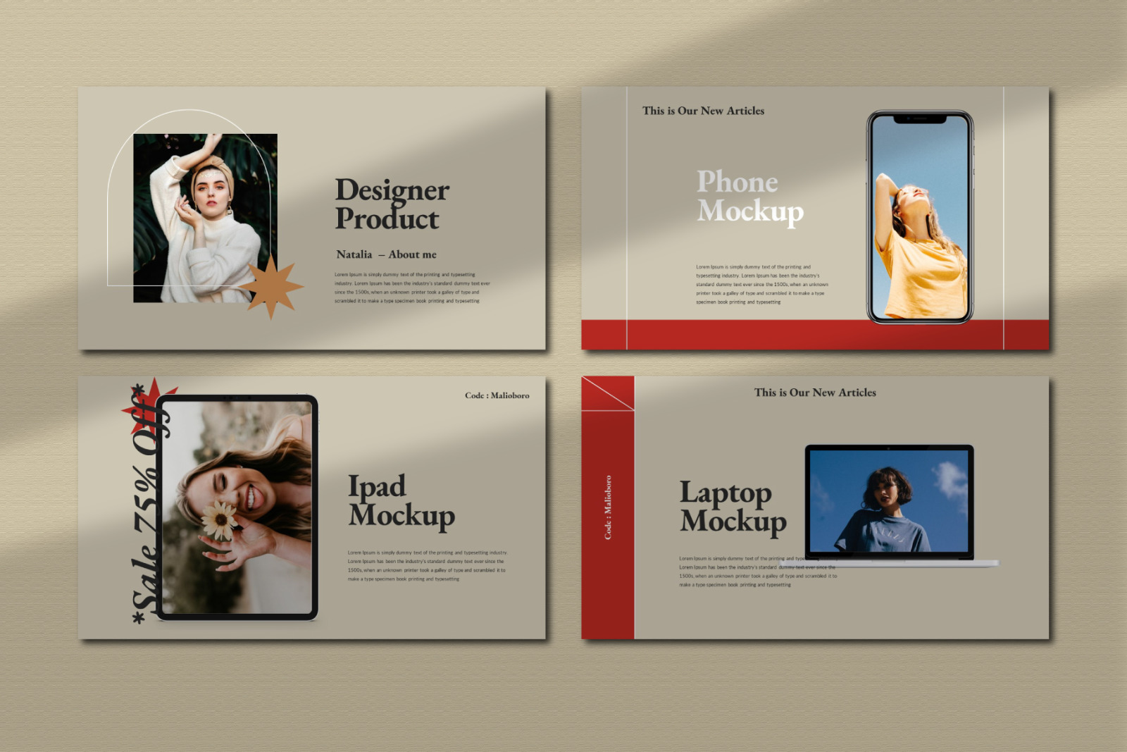 Malioboro Keynote Template