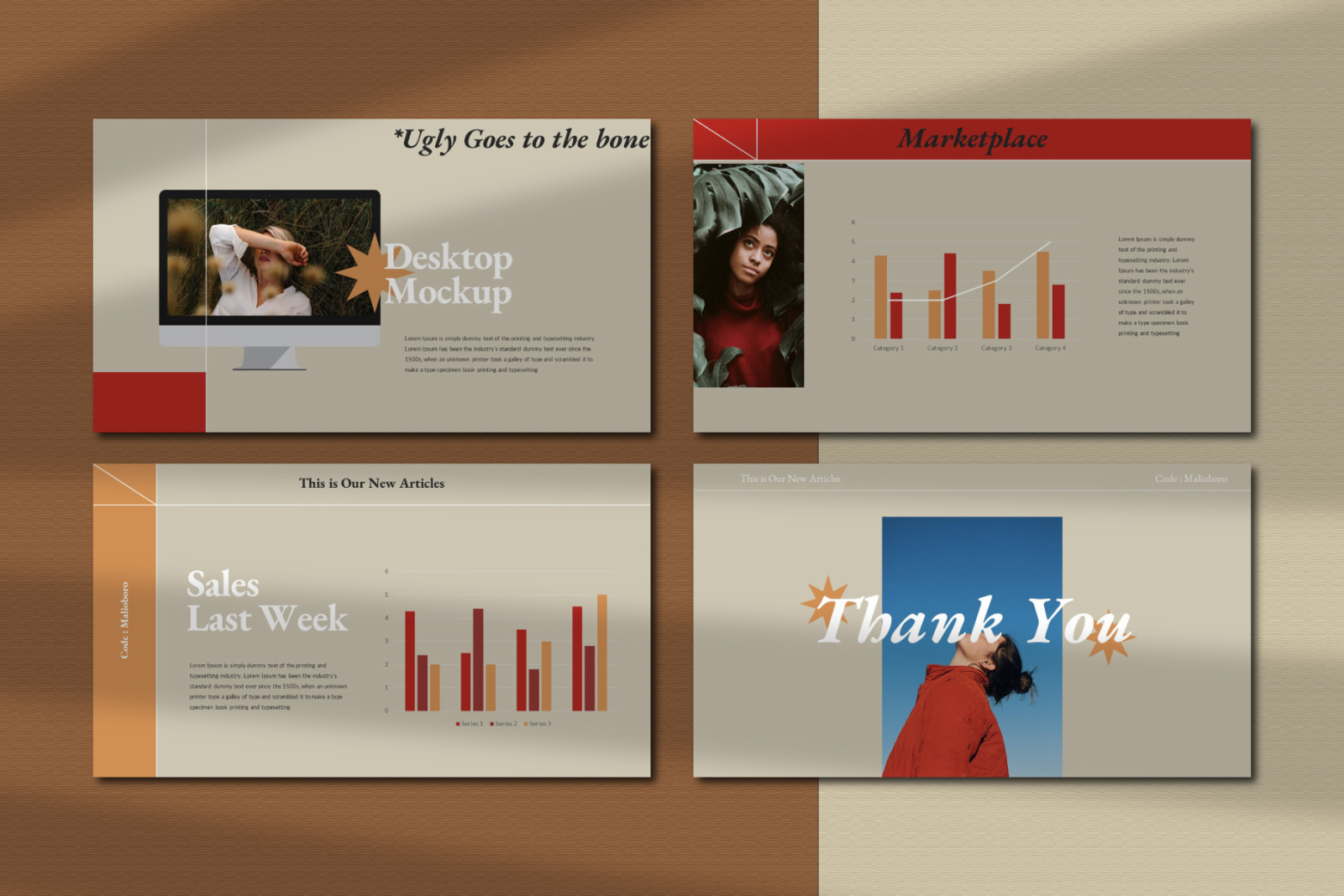 Malioboro Keynote Template