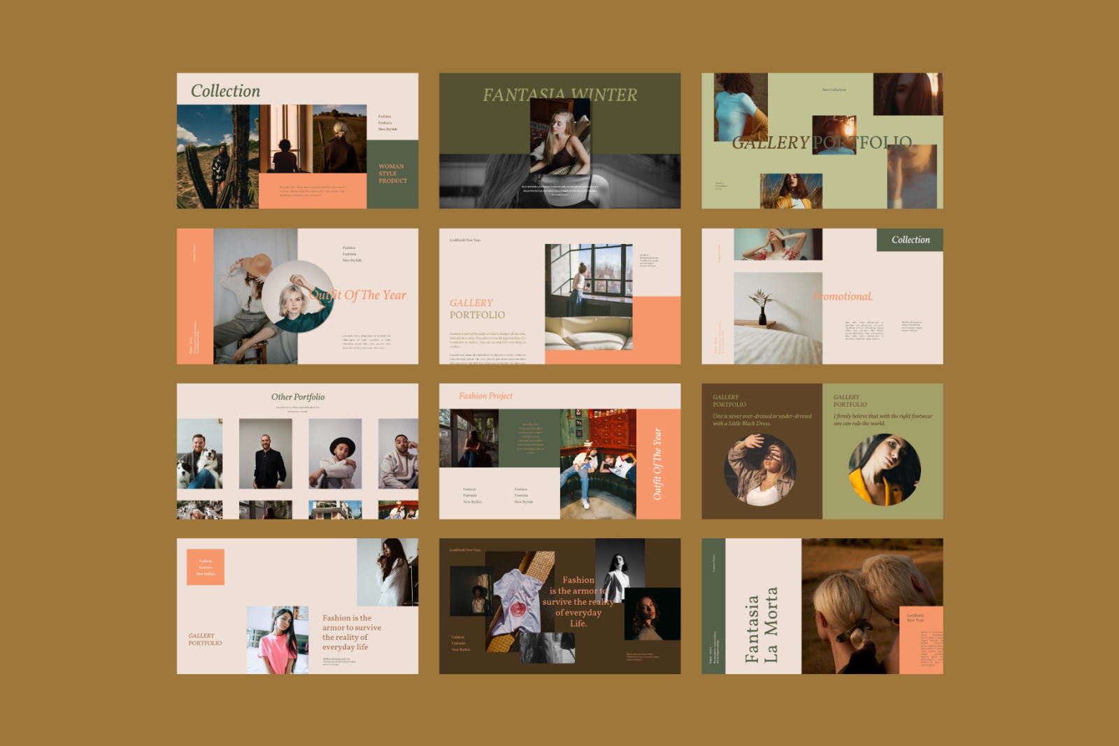 Fantasia Powerpoint Template