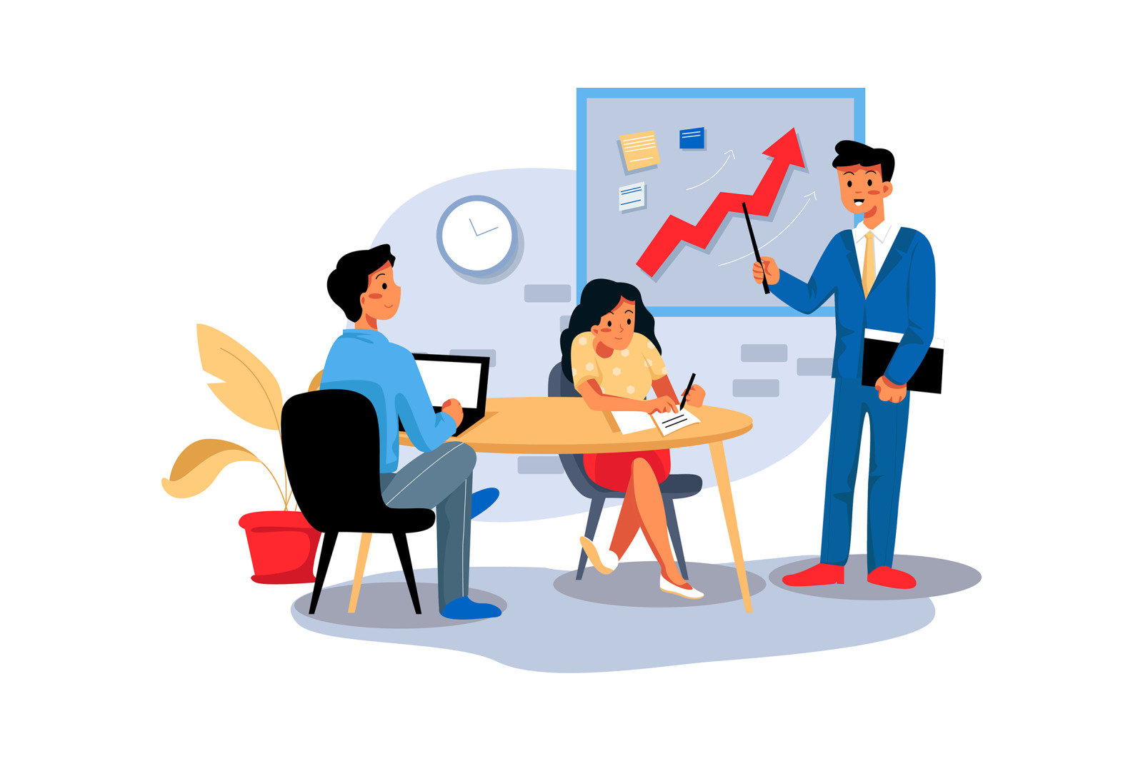 M187_Office Culture Illustrations M187_Office Culture Illustrations