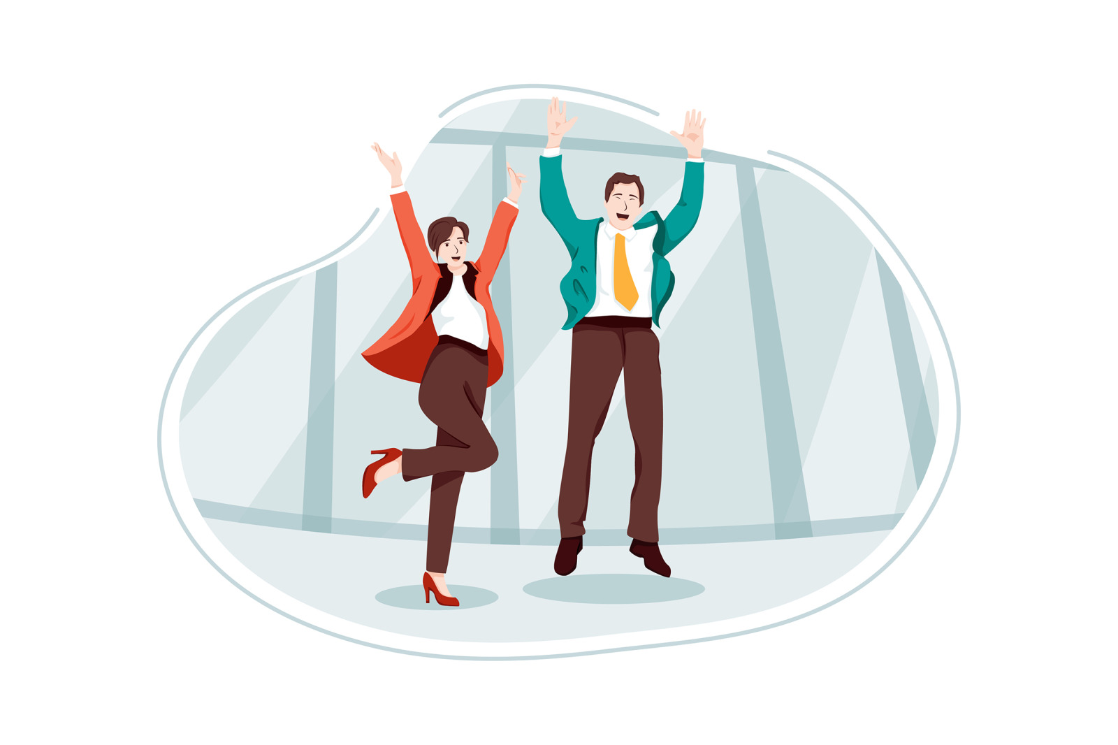 M228_Team Building Illustrations M228_Team Building Illustrations