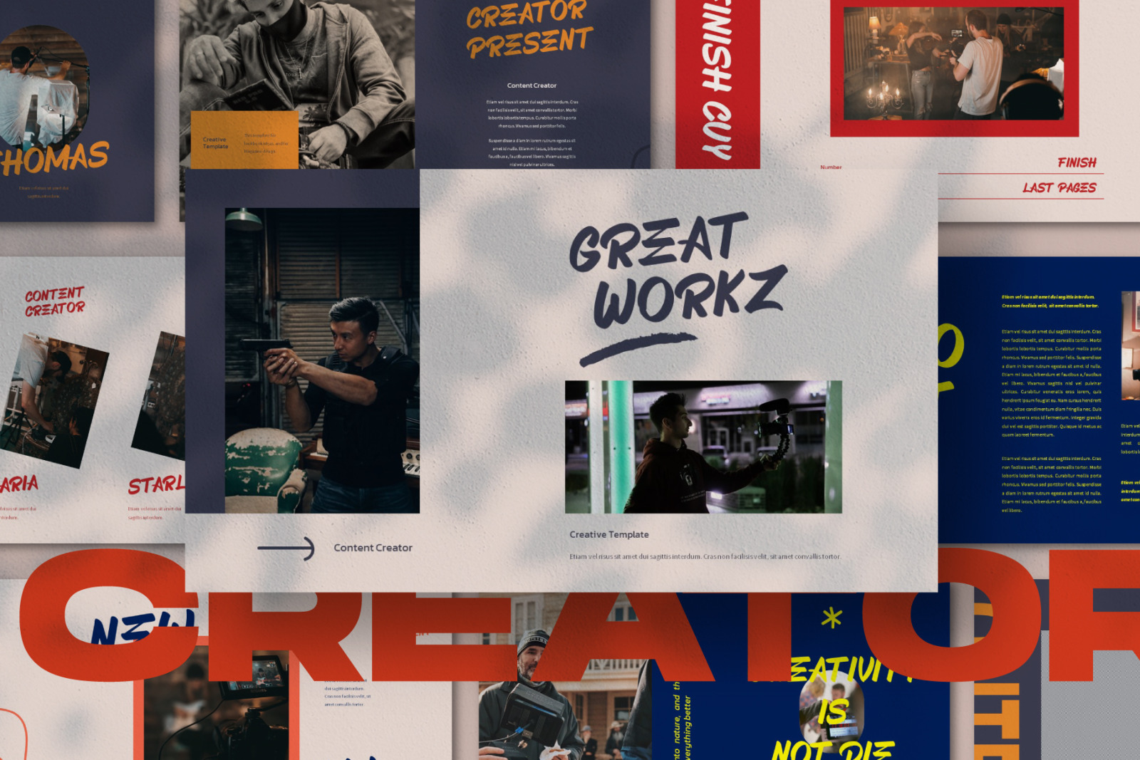 Creator Powerpoint Template Creator Powerpoint Template