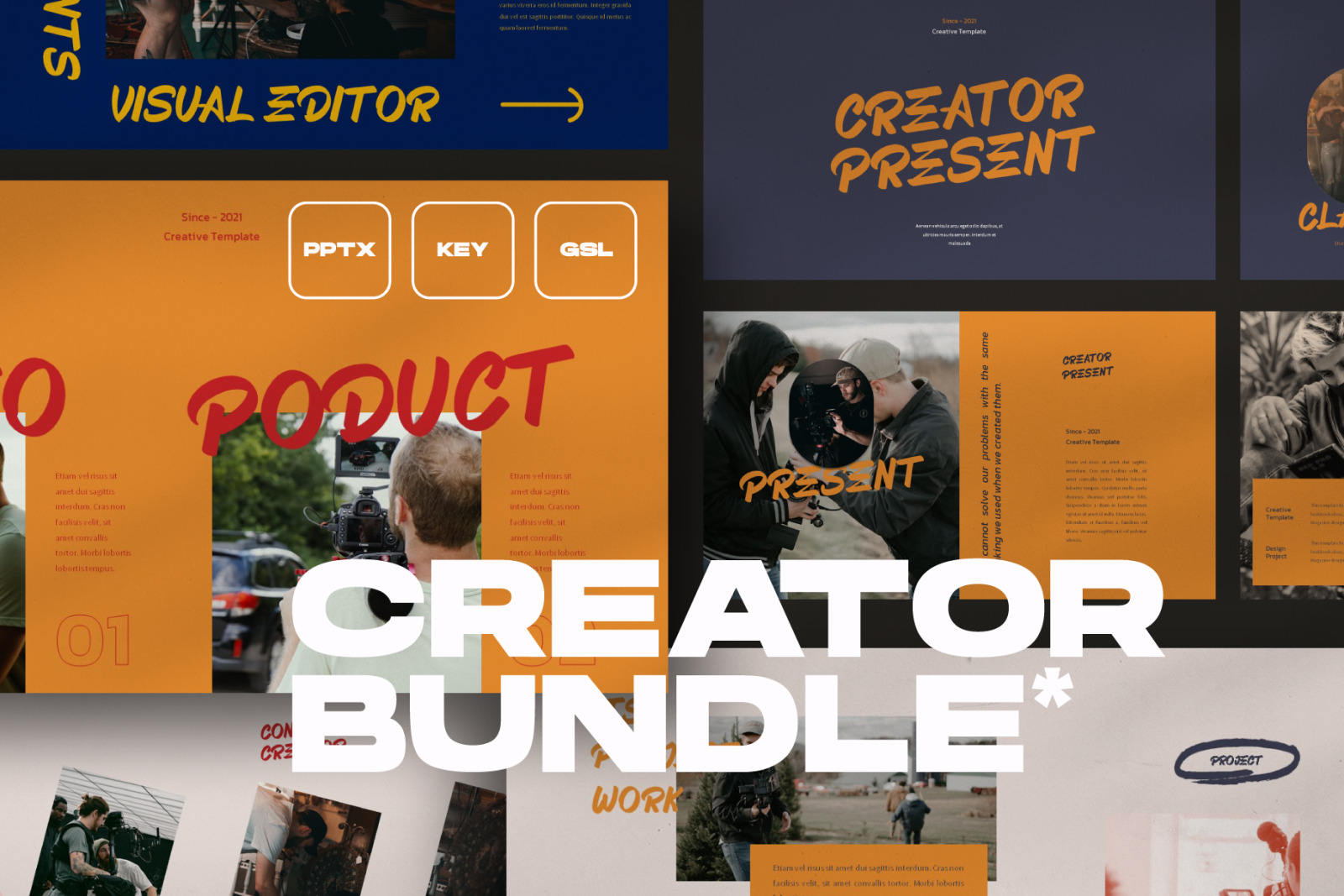 Creator Powerpoint Template