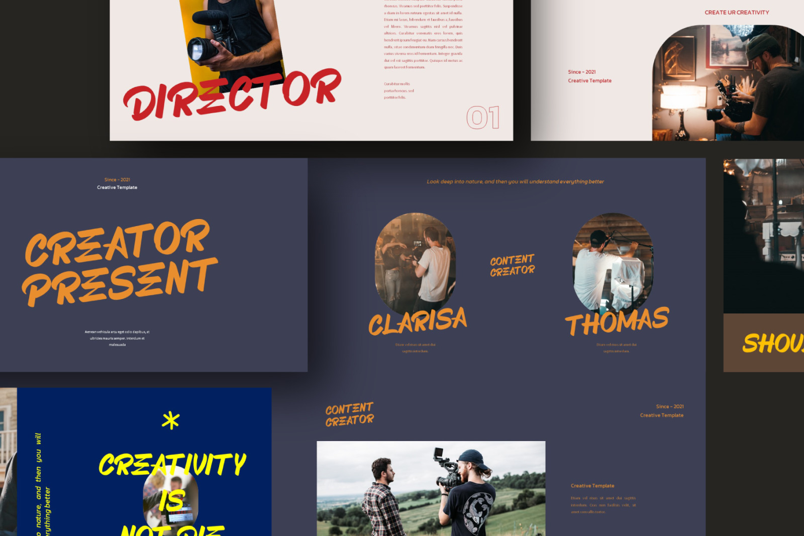 Creator Powerpoint Template Creator Powerpoint Template