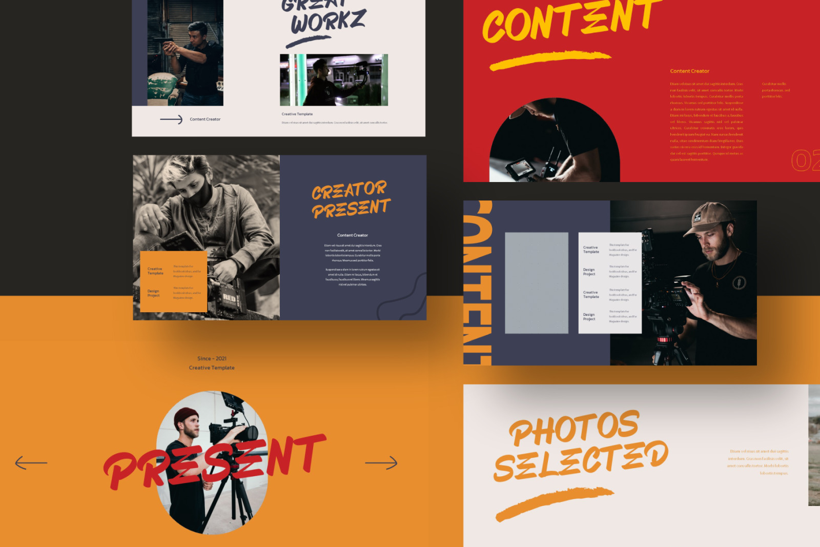 Creator Keynote Template Creator Keynote Template