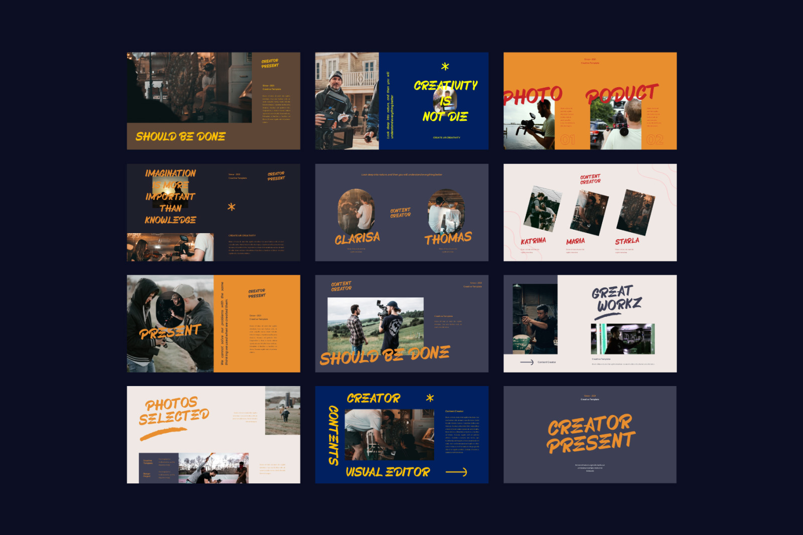 Creator Keynote Template Creator Keynote Template