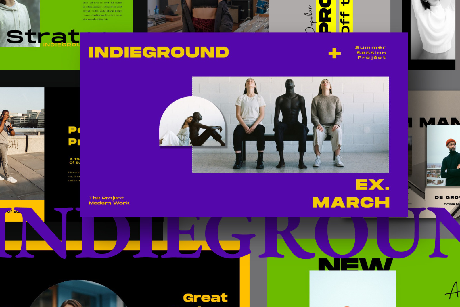 Indieground Powerpoint Template