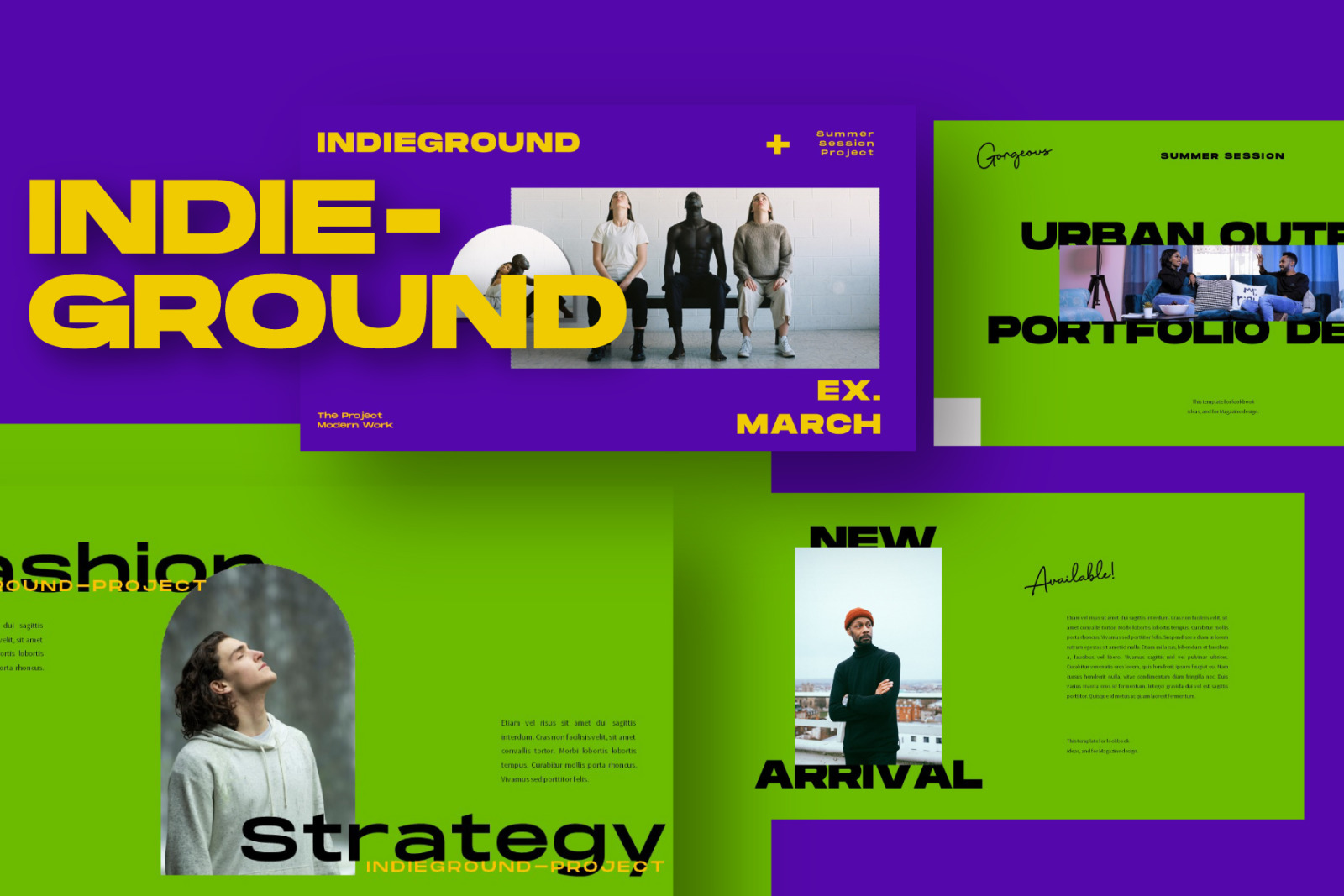 Indieground Powerpoint Template