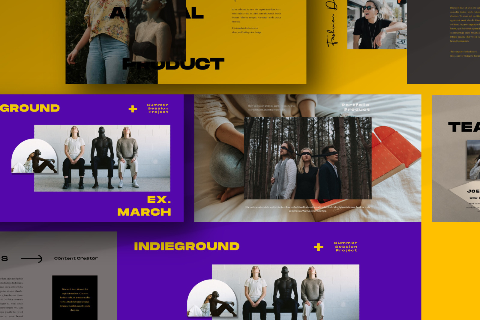 Indieground Google Slides