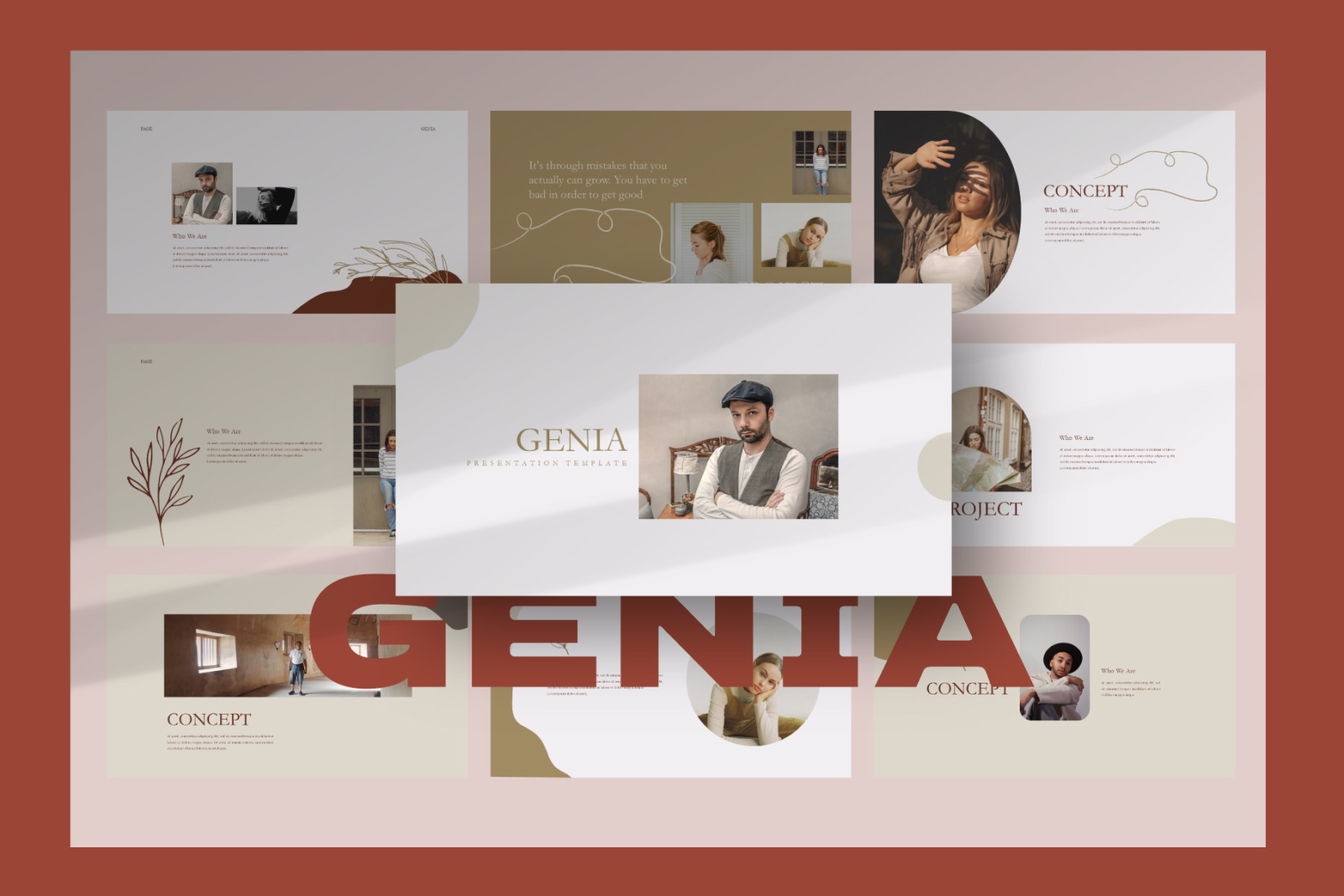 Genia Powerpoint Template