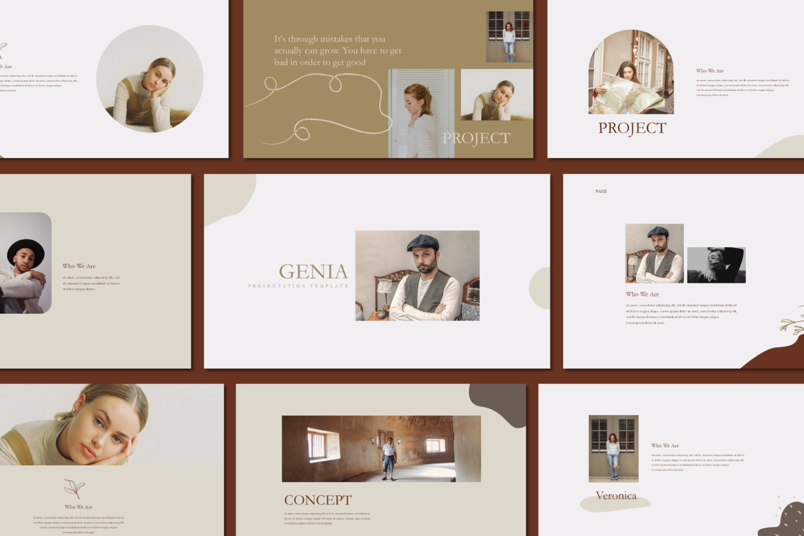 Genia Powerpoint Template