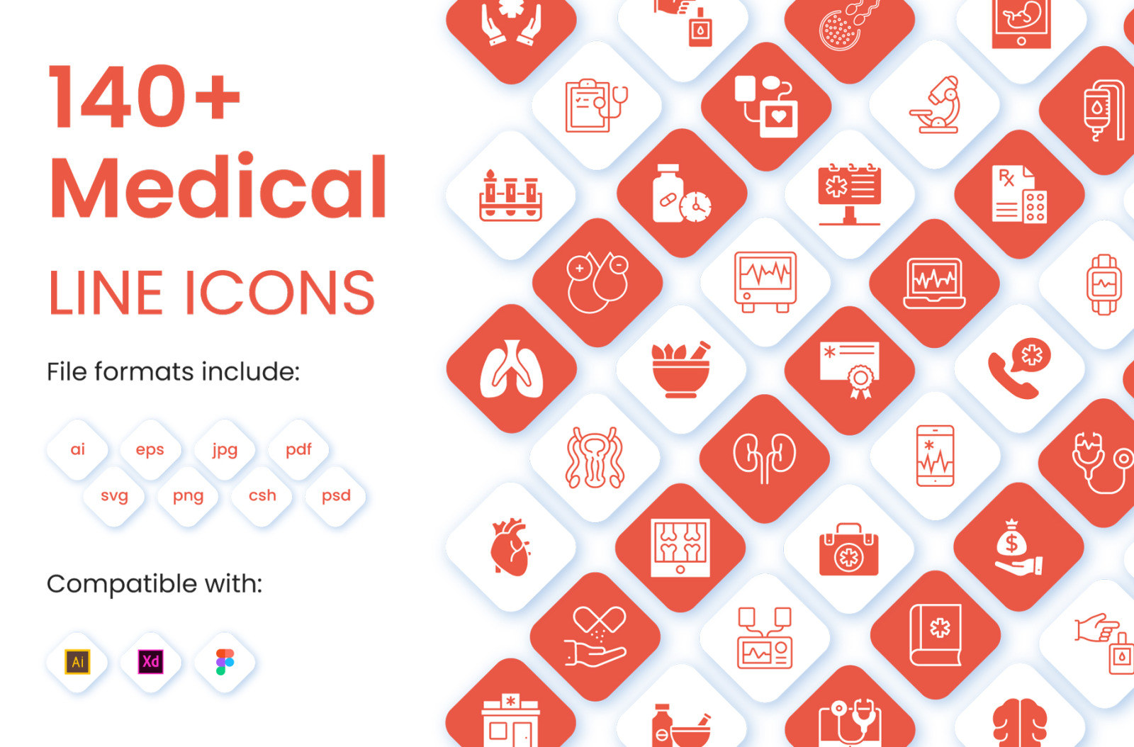 Set of Medical Icons Pack