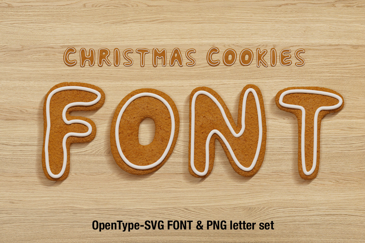 Christmas Сookies Font Christmas Сookies Font