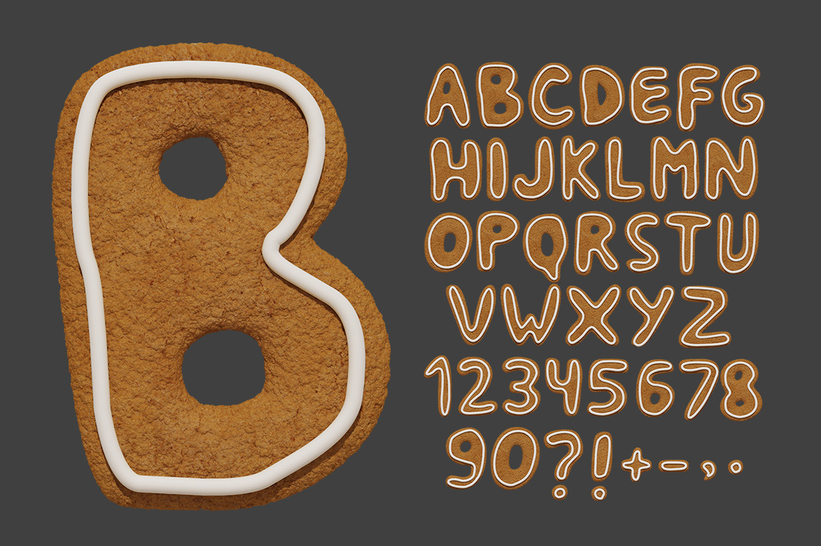 Christmas Сookies Font Christmas Сookies Font