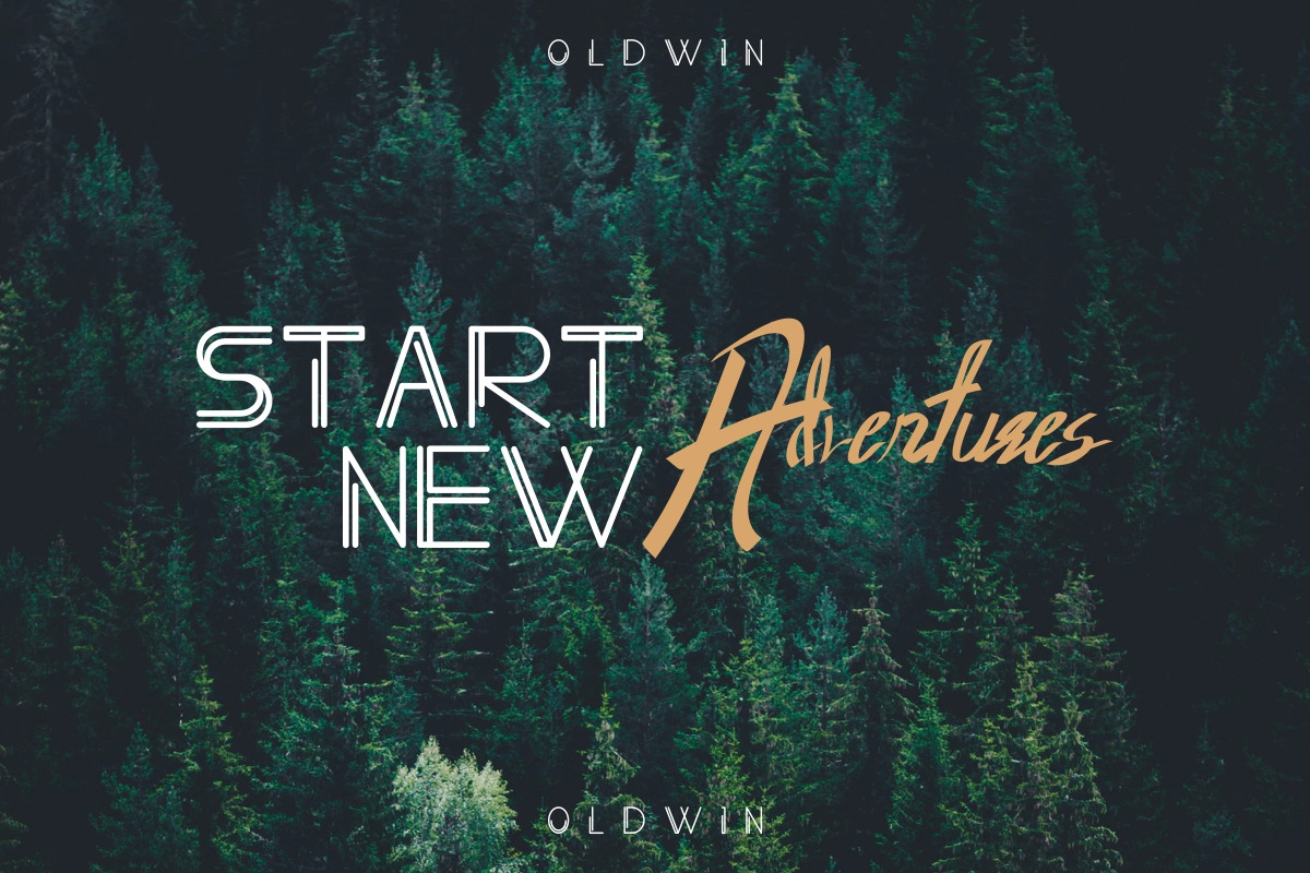 Oldwin Font Duo