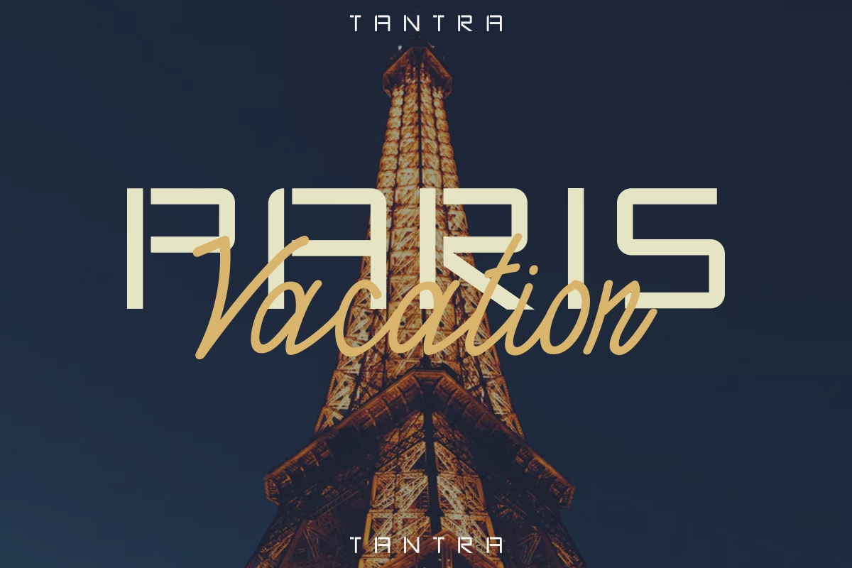 Tantra Font Duo Tantra Font Duo
