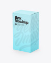 Paper Box W/ Blister Pack Mockup