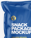 Matte Snack Package Mockup