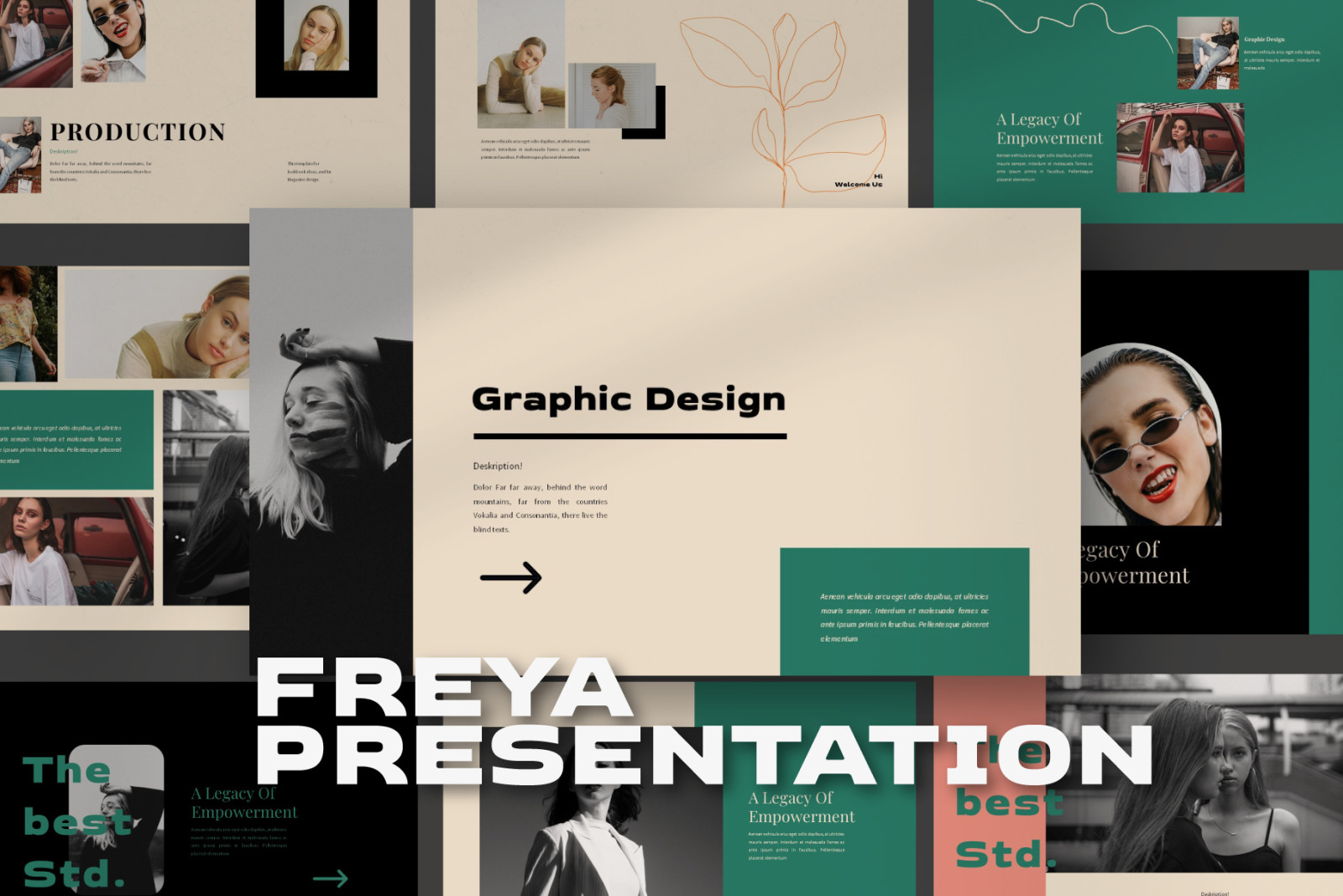 Freya Powerpoint Template Freya Powerpoint Template