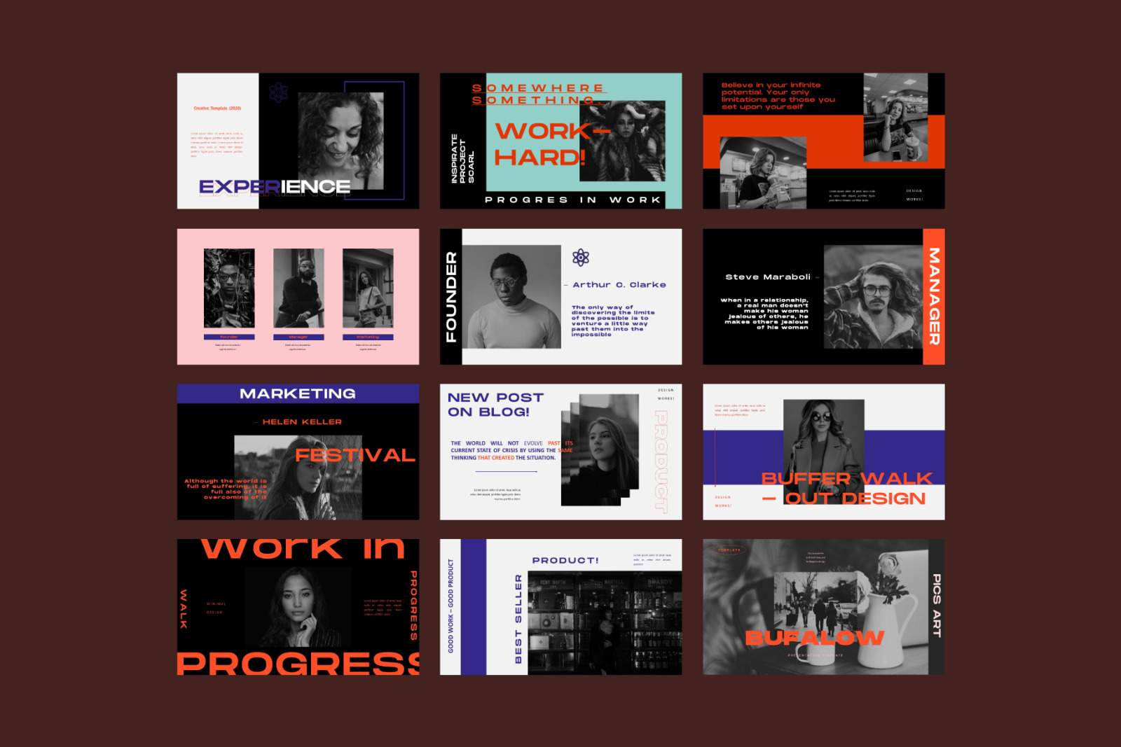 Bufalow Powerpoint Template Bufalow Powerpoint Template
