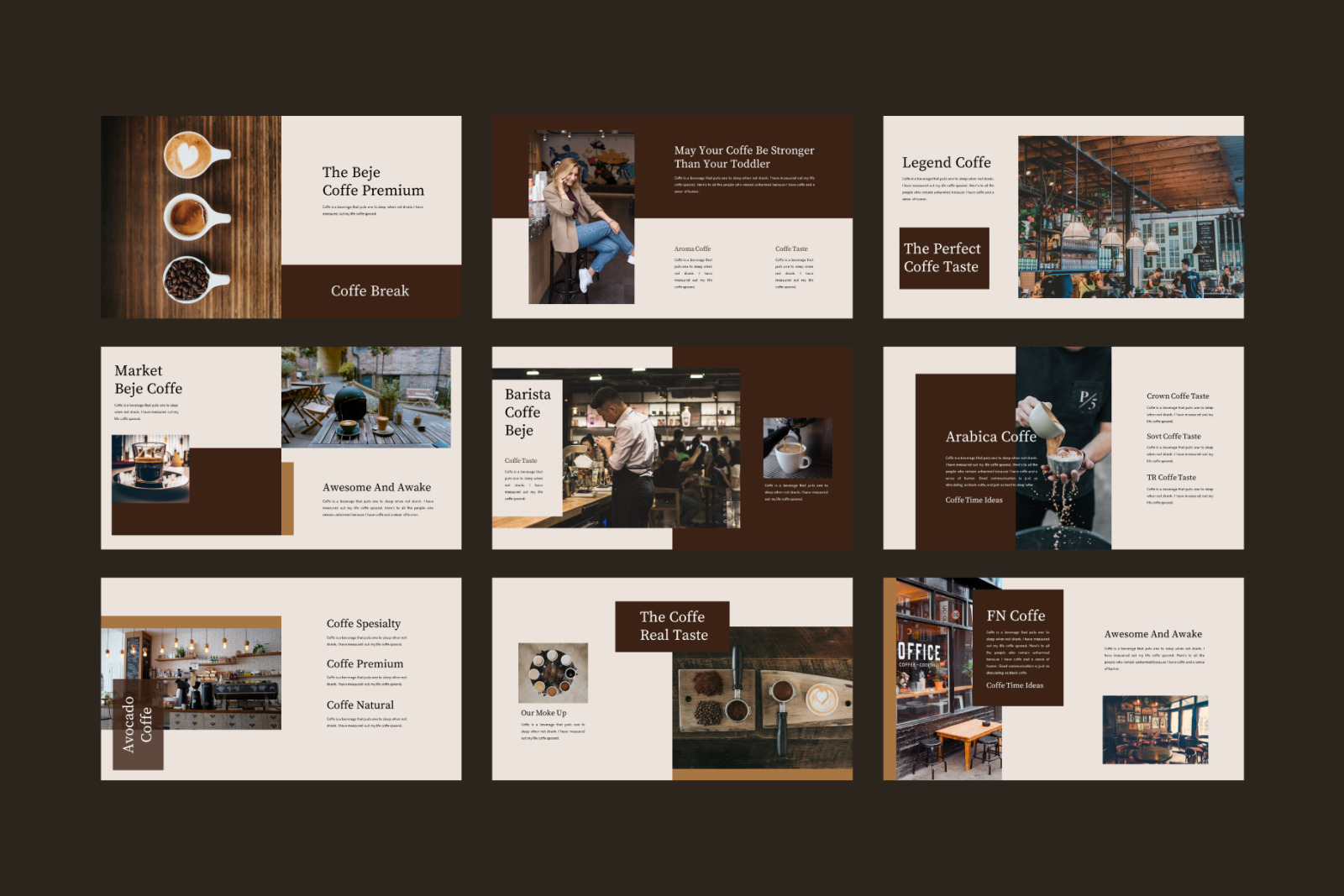 Beje COffee Google Slides Beje COffee Google Slides