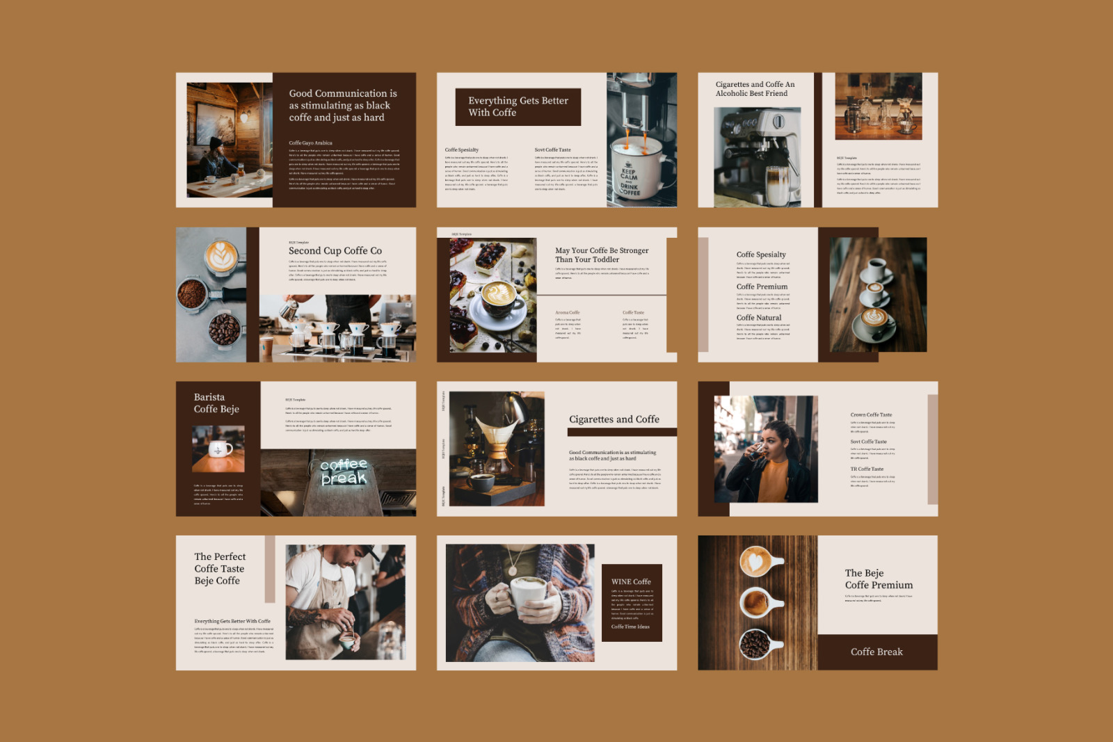 Beje COffee Google Slides Beje COffee Google Slides
