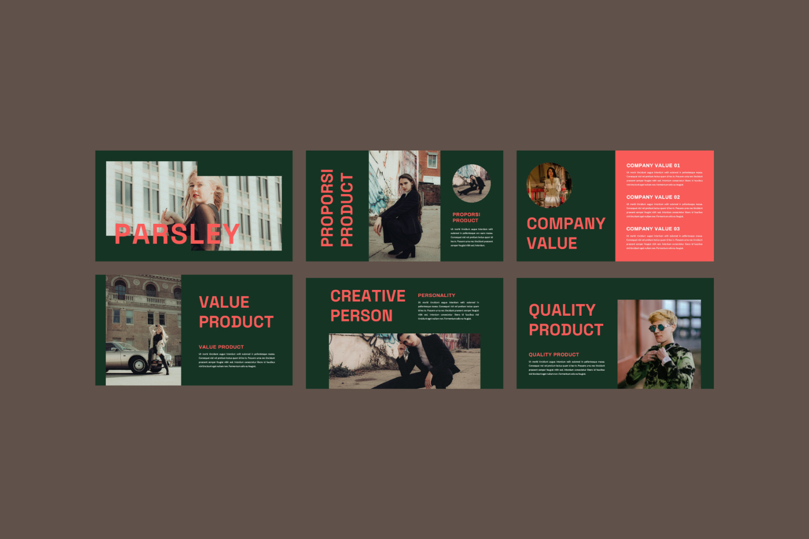 Parsley Keynote Template Parsley Keynote Template