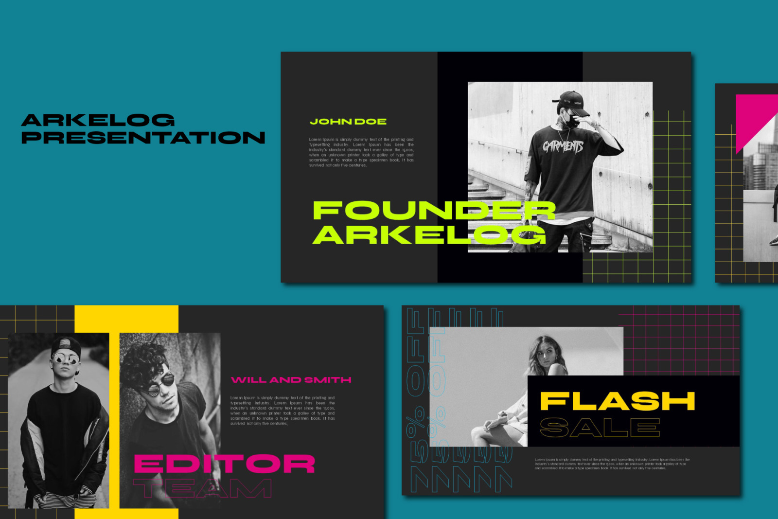 Arkelog Powerpoint Template