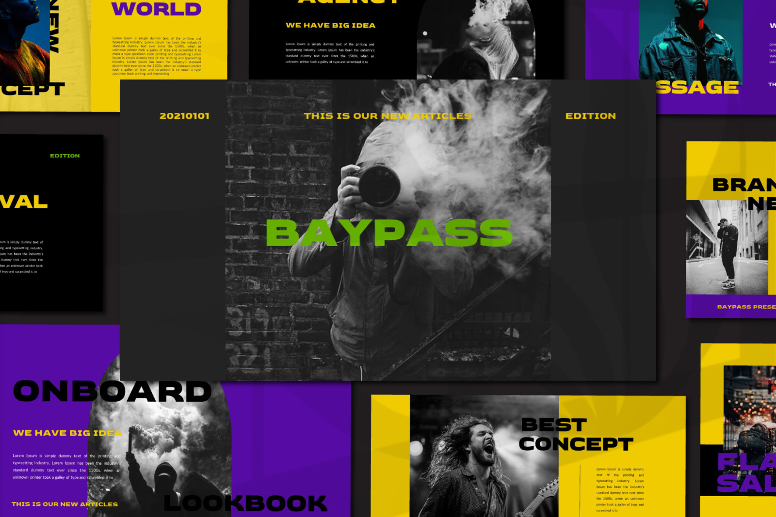 Baypass Powerpoint Template