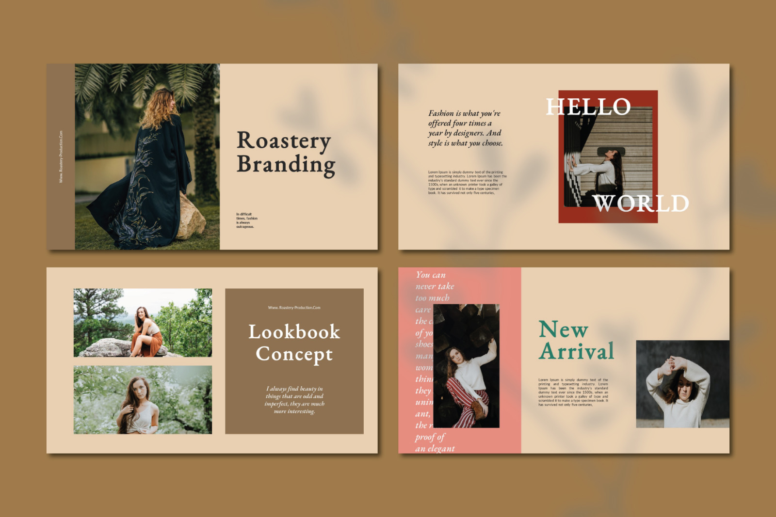 Roastery Powerpoint Template