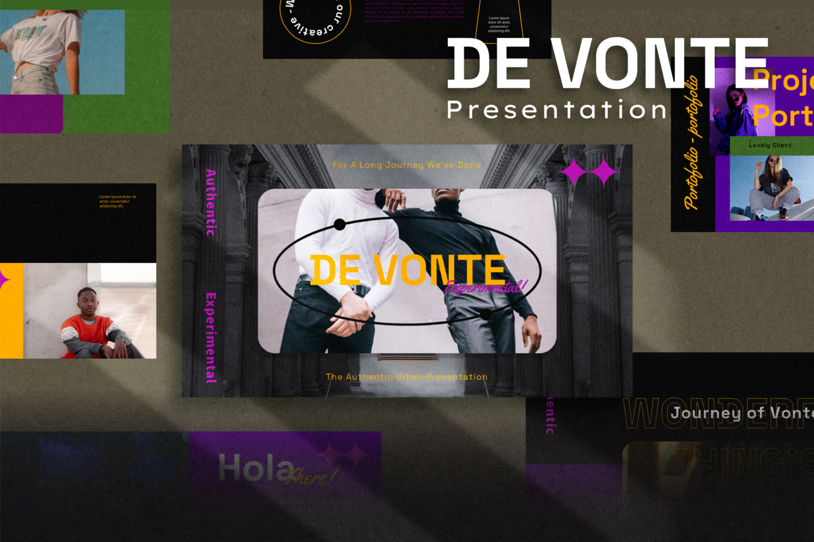 De Vonte Keynote Template De Vonte Keynote Template