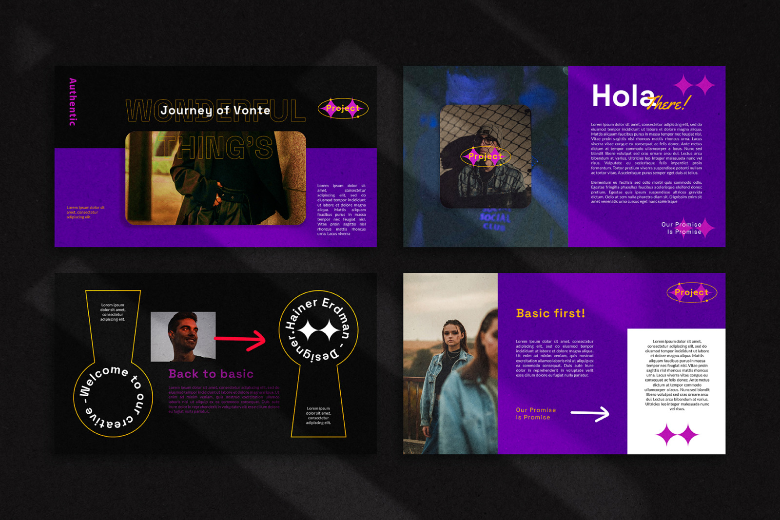 De Vonte Keynote Template De Vonte Keynote Template